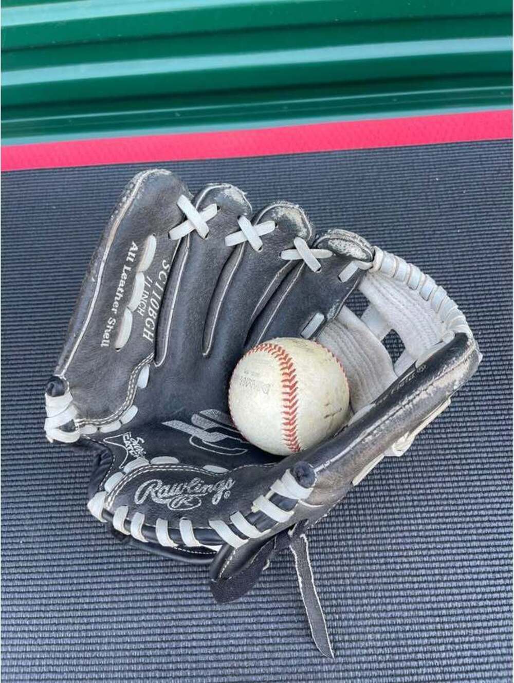 Rawlings SC110BGH 11 Inch All Leather Shell Baseball Glove LHT